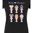 thumbnail image 3 of Polly Pocket - Polly Pocket Doll Grid - Junior's Fitted Graphic T-Shirt, 3 of 5