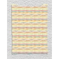 thumbnail image 1 of Colorful Tapestry, Pattern with Horizontal Stripes and Weathered Grunge Effect in Hand Drawn Style, Wall Hanging for Bedroom Living Room Dorm Decor, 40W X 60L Inches, Multicolor, by Ambesonne, 1 of 2