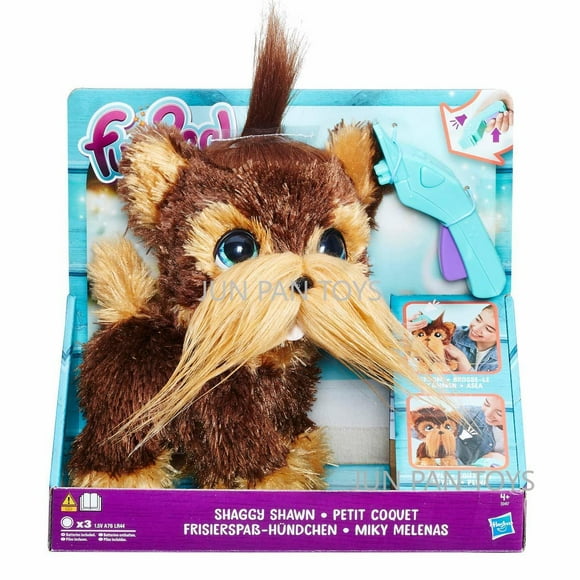 Original FurReal Shaggy Shawn Petit Coquet Cute Puppy Interactive Toys Electronic Pet Plush Toys for Children Birthday Gift Girl
