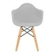 thumbnail image 3 of Silla Eames infantil con Descansabrazos – Diseño Ergonómico para Niños (GRIS), 3 of 4