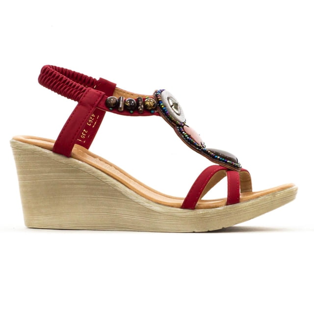 Zapatillas para Mujer Joza 4263 rojo 22