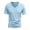 Light Blue_001, variant on Mens V Neck T Shirts Short Sleeve Lightweight Breathable T-Shirts Summer Casual Stylish Solid Color Regular Fit T Shirt Dark Purple M