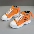 thumbnail image 1 of Zapatos altos de lona para mujer para primavera y verano, suela gruesa transpirable, zapatos casuales con aumento de altura, botas Martin para deportes, 1 of 6