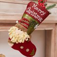 thumbnail image 3 of Saco de medias navideñas, bolsa de dulces, decoraciones navideñas para el hogar, muñeco de nieve, Papá Noel, calcetín de Año Nuevo, decoración del árbol de Navidad, 3 of 5