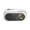 White, variant on Nkmbld Full HD Portable Mini Projector, Household Portable Projector Supports 1080P Synchronize Smartphone Screen by WiFi/USB Cable for Home Entertainment