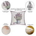 thumbnail image 3 of STPgoods Lavender Bucket Tapestry Throw Pillow with Insert 18x18" (45x45 cm) Decorative Couch and Sofa Cushion for Living Room Bedroom Square Pillowcase, 3 of 8