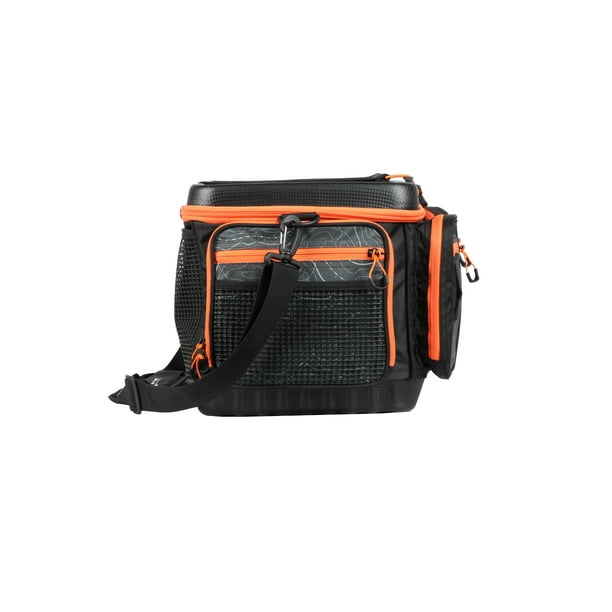 Ozark Trail 3700 Pro Large Quick Access Horizontal Fishing Tackle Box and Bait Bag, Material Polyester Ozark Trail 3700 Pro Large Quick Access Horizontal Fishing Tackle Box and Bait Bag, Material Polyester