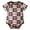 Brown, variant on Gubotare Baby Boy Girl Bubble Romper Oversize Plain Crewneck T-Shirt Bodysuit Tops (Red,3-6 Months)