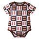 thumbnail image 1 of Gibobby Ropa Para Bebe con estampado de manga corta para niños y niñas, ropa para recién nacidos(Marrón, 3-6 Meses), 1 of 5