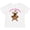 AA-White, variant on Inktastic Little Monkey Girl Girls Toddler T-Shirt