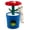 Red, variant on Gymax Cute Cat Tree for Indoor Cats Kitten Tower w/Flower Padded Perch Planter Condo Yellow & Blue & White