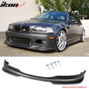 Compatible with 01-06 BMW E46 M3 AC-S Urethane Front Bumper Lip Spoiler Body Kit PU