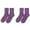 Purple, variant on TAIAOJING 2 Pairs Of Women Casual Socks Cute Print Cotton Pattern Lady Socks Comfortable Soft Warm Winter Socks Casual Socks