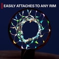 thumbnail image 3 of CNKOO Basketball Light Up Hoop Net  Change Colors with Remote  Heavy Duty LED Replacement Basketball Nets  Fits Outdoor Indoor 12 Loops Rim  Glow in The Dark Neon Basketball Hoop, 3 of 7