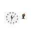 thumbnail image 5 of Reloj de pared,Reloj de pared con bailarina,reloj decorativo colgante.,Figura de escritorio,Reloj de mesa con forma de globo terráqueo para decoración de oficina y hogar,Reloj de escritorio, 5 of 8