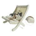 thumbnail image 3 of Canapé Forme Chat Griffoir, Lit Griffoir Chat Sisal Beige pour Animal de Compagnie pour 4 Saisons, 3 of 8