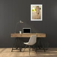 thumbnail image 3 of Millet, Karyn 17x24 White Modern Wood Framed Museum Art Print Titled - Giraffe II, 3 of 4