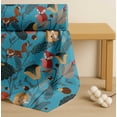 thumbnail image 4 of Soimoi Cotton Poplin Fabric Floral,Porcupine & Fox Cartoon Print Sewing Fabric Yard 42 Inch Wide, 4 of 7