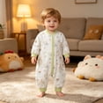 thumbnail image 6 of Newborn Baby Cotton Bodysuit Long-Sleeve Unisex Babies Clothing Infant Baby Summer Long Sleeves Skirt 6-18 Months, 6 of 6