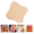 thumbnail image 3 of 500 hojas de papel cuadradas para prensar hamburguesas, antiadherentes, para separar galletas., 3 of 6