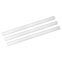 Uxcell 3 Pack Clear Rigid Acrylic Pipe, 17mm(0.67") ID x 20mm(0.79") OD 18" Round Polycarbonate Tube Plastic Tubing for Plumbing, Lighting, Aquarium, DIY Projects