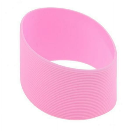 

SunniMix 5xOutdoor Silicone Round Non-slip Water Bottle Mug Cup Sleeve 5 Pcs