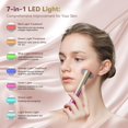 thumbnail image 3 of Purple 7 in 1 Red-Light-Therapy，Red Light Therapy for Face Eye Skincare Equipment at Home，Red for Skincare & Blue Rejuvenation Tool, 3 of 9