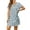 Gray Coffee, variant on Deliqiba Nightgowns for Women Short Sleeve Night Shirts Women Print Sleep Shirts Sleepwear Gray Coffee L