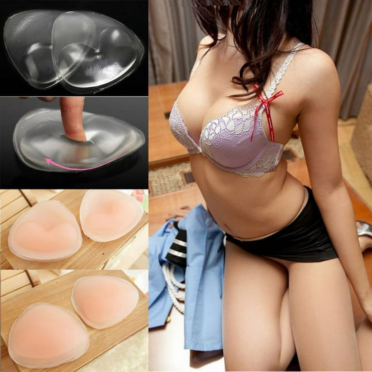 1 Pair Falsies Realistic Strap Sponge Breast Forms Fake Boobs Swimsuits  Insert Enhancer Bra Cosplayer Bra - Breast Protheses - AliExpress