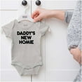 thumbnail image 5 of Cool Daddy's New Homie Fathers Day Romper Boys or Girls Infant Baby Brisco Brands 12M, 5 of 6