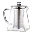 thumbnail image 4 of Glass Teapot Kettle With Infuser - Loose Leaf Tea Pot 9/15/  Tea Maker - Tea Pot Strainer For Blooming, Flowering, Loose Tea 450ml, 4 of 7