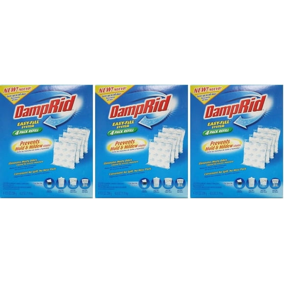 Recarga para Absorbedor de Humedad DampRid 1,19 kg Paquete de 3