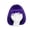 Dark Purple, variant on Dark Purple Short Straight Bob Wig With Bangs For Daily Party Anime Costume