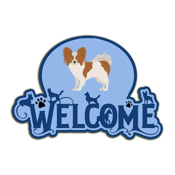 Papillon #1 Welcome Door Hanger Decoration