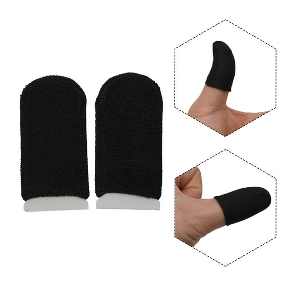 Mobile Gaming Finger Sleeves for Enhanced Touch Sensitivity, Breathable Design, Multiple Colors