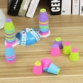 thumbnail image 3 of Tabletop game children's fun cup stacking party parent-child interactive stacking music educational early education hands-on brain, 3 of 3