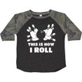 thumbnail image 3 of Inktastic How I Roll Bowling Boys or Girls Toddler T-Shirt, 3 of 5