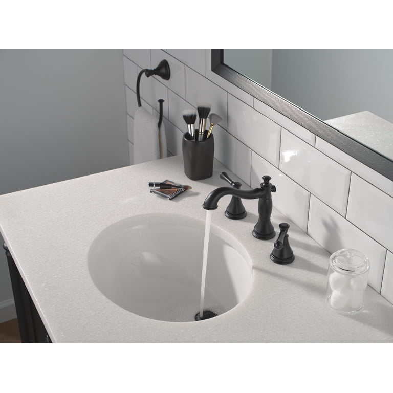 Free Shipping! Delta Cassidy Two Handle Widespread Bathroom Faucet