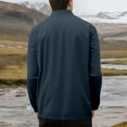 thumbnail image 4 of yuCgh Men's Cycling Rain Jacket, Running Bike Windbreaker Lightweight Jacket, Waterproof for Outdoor Sports and Hiking,Navy XL, 4 of 5
