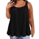 thumbnail image 1 of Mujeres Más Tamaño Manga Corta Tops Casual Camisola Color Sólido Cuello Redondo 3/4 Manga Longitud Regular, 1 of 9
