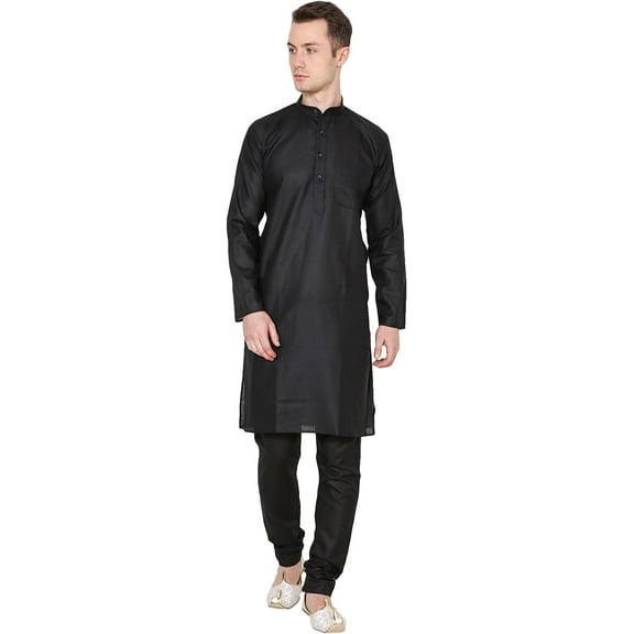 Royal Kurta Men's Cotton Linen Kurta Pyjama