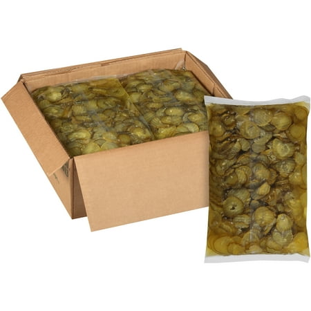 Heinz Crinkle Chip Dill Pickles  6 ct Casepack  5.8 lb Pouches