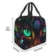 thumbnail image 3 of Easygdp Futuristic Cat Warrior Bolsa Térmica Premium - Tela Oxford Impermeable, Gran Capacidad, Bolsillo Frontal, Unisex para Trabajo, Escuela, Actividades al Aire Libre y Picnics, 3 of 8