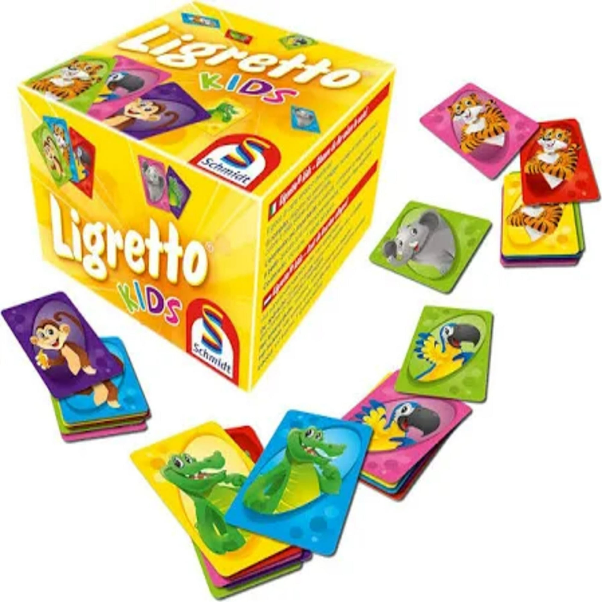 Jeu Ligretto Bleu Neuf Schmidt – Jeu De Cartes Rapide, Origine Allemagne – Parfait Pour Soirées