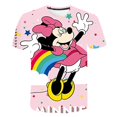 thumbnail image 1 of Camiseta niños verano Disney Mickey Mouse dibujos animados Anime 3D estampado niñas ropa manga corta Streetwear niños camisetas 7T Gao Jinjia LED, 1 of 2
