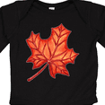 thumbnail image 4 of Inktastic Red Canadian Maple Leaf Boys or Girls Long Sleeve Baby Bodysuit, 4 of 5