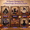 thumbnail image 4 of Halloween Ghost Pearl Art DIY Kit, Spooky Cute 3D diamond art kits for adults beginner, Witch Brew Art, Premium Sparkling Diamonds, Farm Halloween Decor Meaningful Craft Gifts C, 4 of 9
