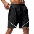thumbnail image 5 of Mgmyaa Mens Summer Shorts Elastic Waist Casual Sports with Zipper Pockets, 5 of 8