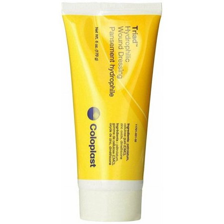 Coloplast Triad Hydrophilic Wound Dressing 6 Oz 4 Ct | Bed Sores Treatment | Burn Ointment | Healing Cream for Wounds | Active Skin Repair | Burn Gel | Liquid Bandaid | Wound Care | Liquid Bandage