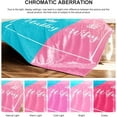 thumbnail image 5 of LHSHID Wedding Gifts for Couples Wife Anniversary Blanket Flannel Soft and Comfortable Anti static Bed Sofa Blanket 30x40in, 5 of 6